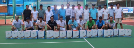 CÔNG TY KONICA MINOLTA VÀ SAO NAM AN TÀI TRỢ GIẢI QUẦN VỢT CHO CÁC SỞ BAN NGÀNH TẠI TP CẦN THƠ