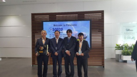 SAO NAM AN HỌP VÀ NHẬN GIẢI THƯỞNG TẠI PANASONIC NHẬT BẢN