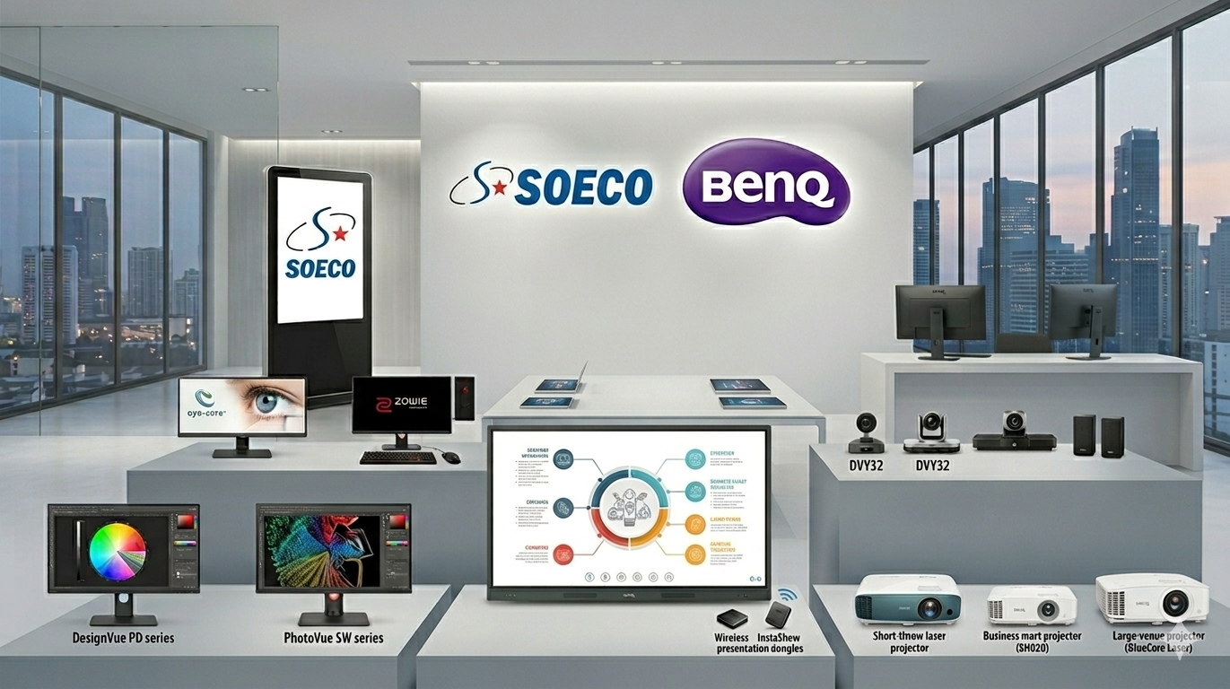 SAO NAM AN (SOECO) OFFICIALLY APPOINTED AS BENQ’S DISTRIBUTOR AND STRATEGIC PARTNER IN VIETNAM